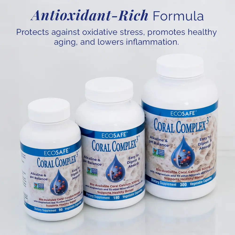Coral Calcium Supplement with Vitamin D3 & Magnesium – Coral Complex - Image 4
