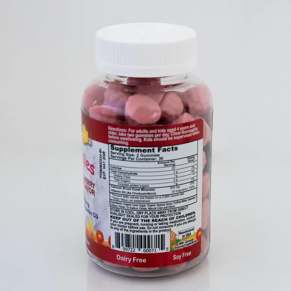 Coral Kids Cherry Gummies - Image 8