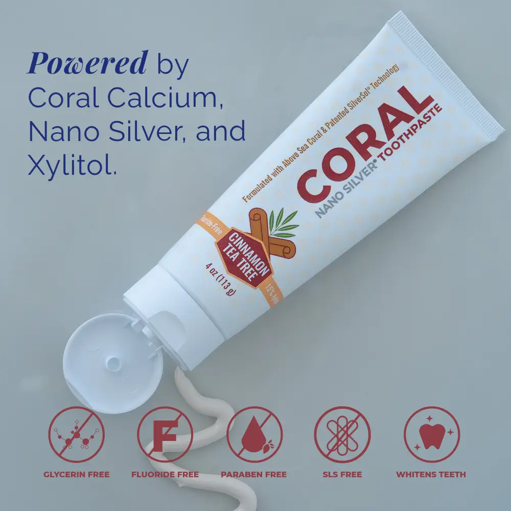 Fluoride Free Cinnamon Toothpaste with Nano Silver & Xylitol - Image 3