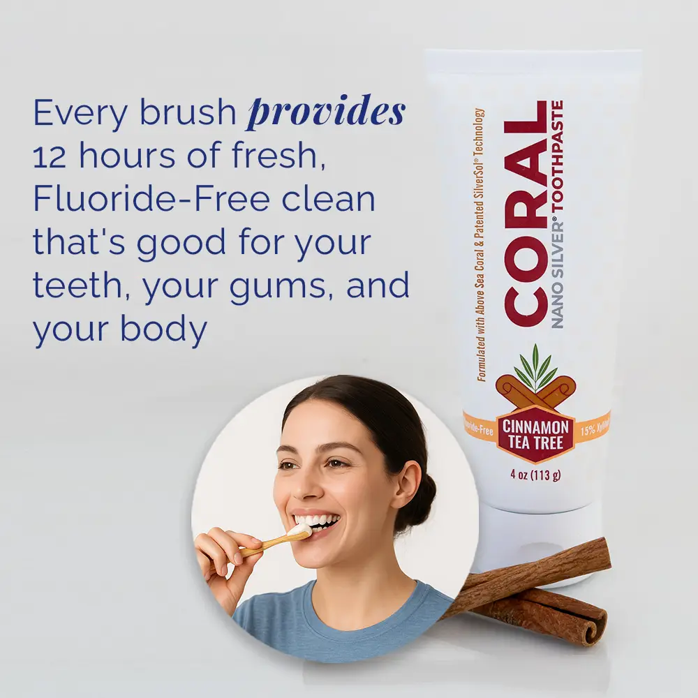 Fluoride Free Cinnamon Toothpaste with Nano Silver & Xylitol - Image 5