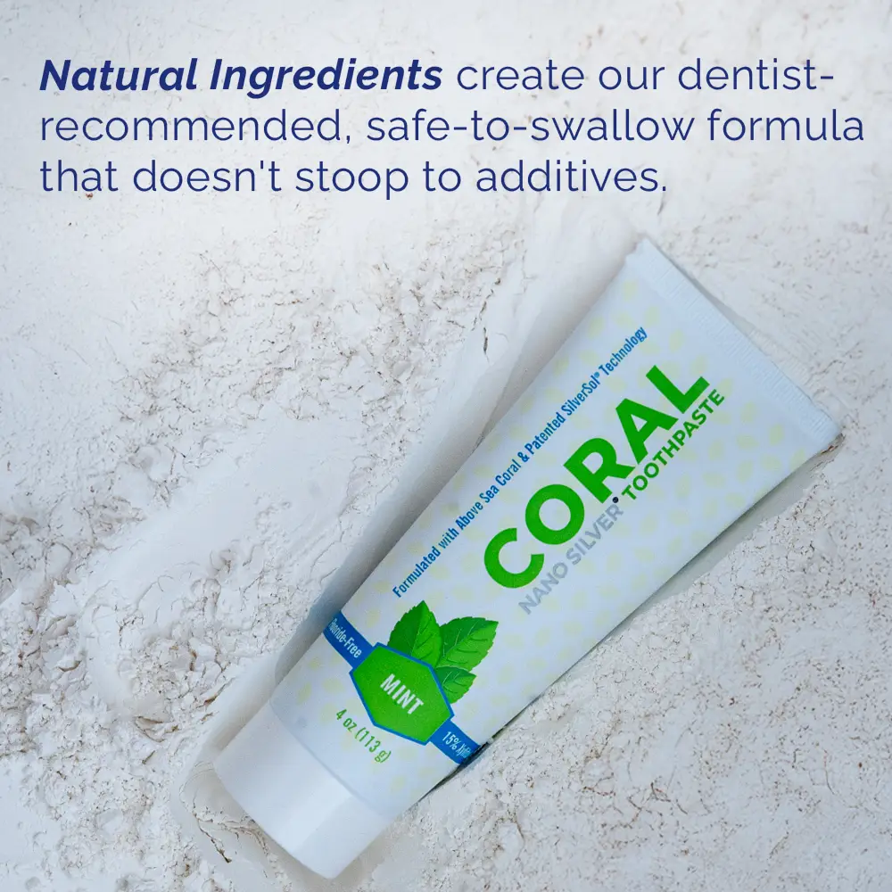 Fluoride Free Mint Toothpaste with Nano Silver & Xylitol - Image 6