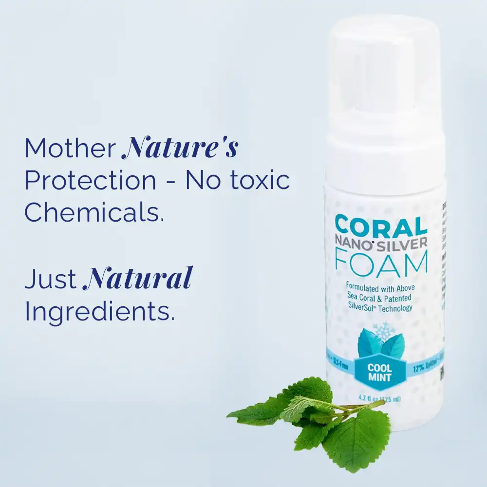 Fluoride-Free Foaming Toothpaste with Xylitol & Nano Silver - Image 3